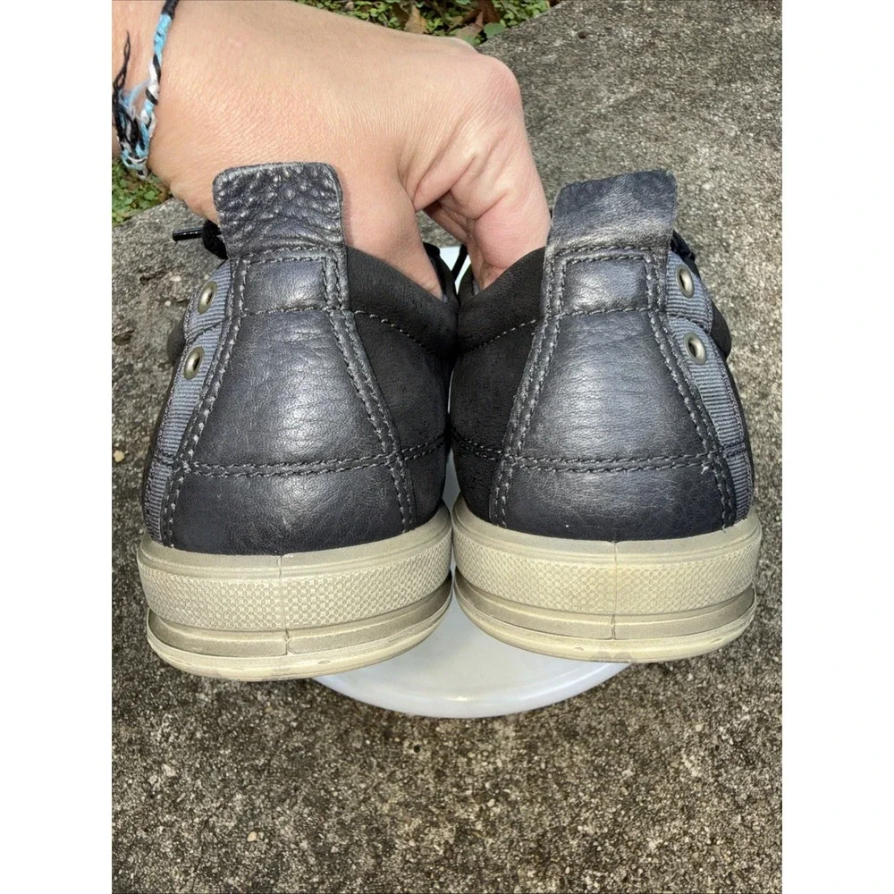 Ecco Shoes Men‎ US 13 Black Leather Oxford Lace Up Shoes Sneaker Driving Shoe